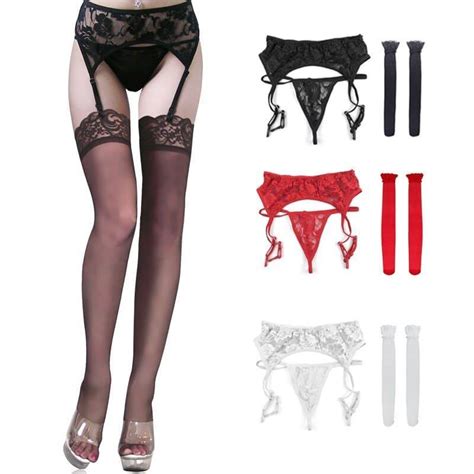 Calcinha Lingerie em Renda Laços Entrelaçados Estilo Corset Chastity
