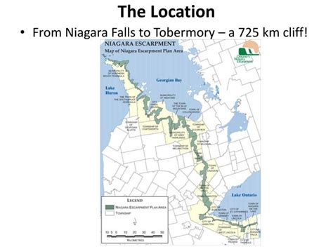 PPT - The Niagara Escarpment PowerPoint Presentation - ID:2135989