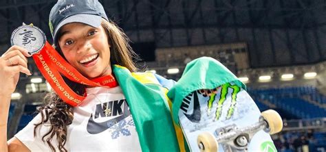 Rayssa Leal Conquista Prata No Mundial De Skate Street No Jap O Fan F