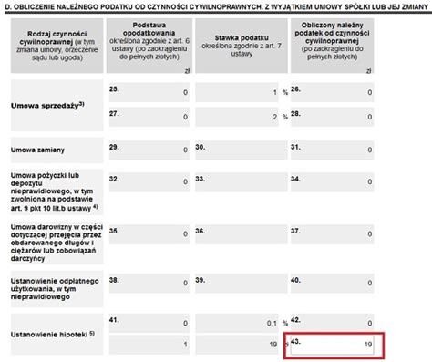 Podatek PCC 3 od hipoteki Jak wypełnić i złożyć deklarację podatkową