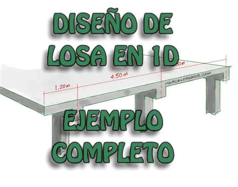 Diseño de Losa en una Dirección Ejemplo completo