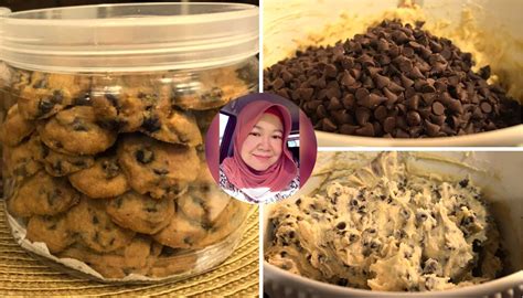 Resipi Biskut Choc Chip Ala Famous Amos Mudah Tapi Sedap