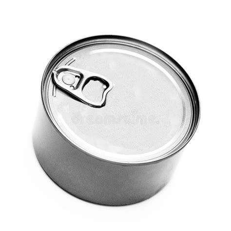 Lid Or Base Of Food Tin Can Stock Photo Image Of Food Canister