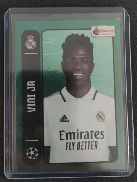 Topps Merlin Heritage Ucl Vini Jr Real Madrid Eur