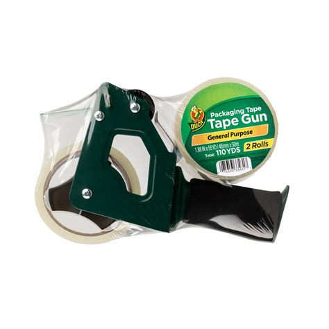 Duck General Purpose Packing Tape Gun With Foam Handle Clear 188 In