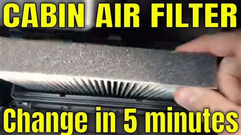 Replace In Cabin Air Filter And Engine Air Filter Toyota Highlander How