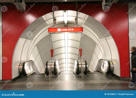 Entrance To the Vienna Subway Stock Photo - Image of entry, vienna: 2070864