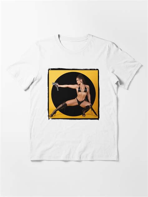 Girls With Guns Action Hero Sexy Girl With Guns Bad Ass Babe T Shirt For Sale By