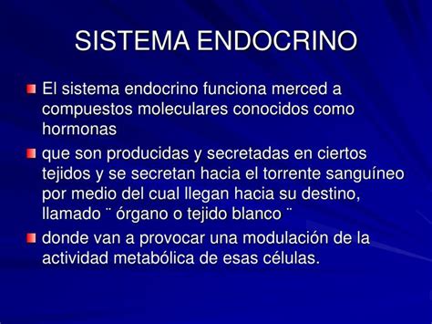 Ppt Sistema Endocrino Powerpoint Presentation Id 4961505