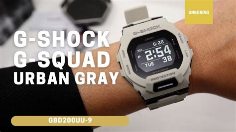 Unboxing G Shock Slim Move Smart Watch Gbd Uu Youtube