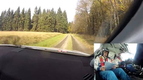 Rallye Siegerland Westerwald Onboard Wecker Clemens Wp Opel