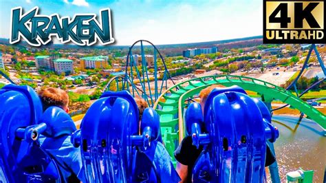 Kraken K On Ride Pov Floorless Coaster Seaworld Orlando Youtube