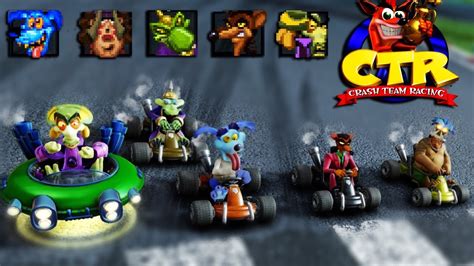 Crash Team Racing Nitro Fueled Ctr Bosses In Online Races 45 Youtube