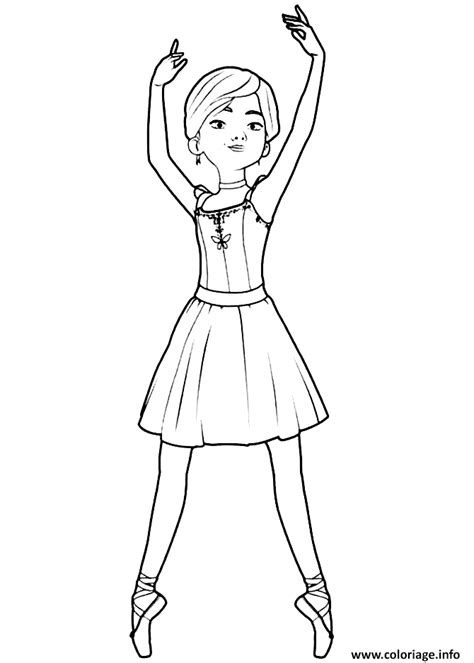 Coloriage Ballerina Imprimer Tu Peux Cr Er Et T Amuser Avec Les Dessins