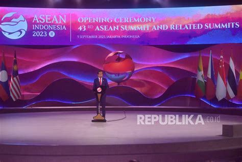 Pembukaan KTT Ke 43 ASEAN 2023 Republika Online