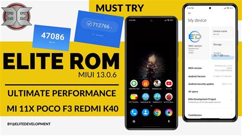 Ultimate Rom Elite Rom For Mi X Poco F Redmi K Youtube