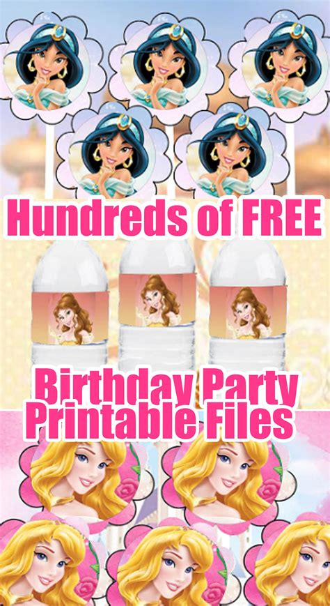 Hundreds Of Free Birthday Party Printable Files Shopkins Trolls