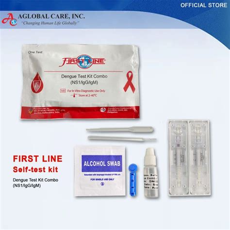 First Line Dengue Test Kits Home Test Kit Self Test Kit For Home Use