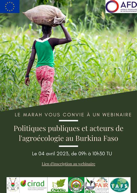 Webinaire Politiques Publiques Et Acteurs De L Agro Cologie Au Burkina