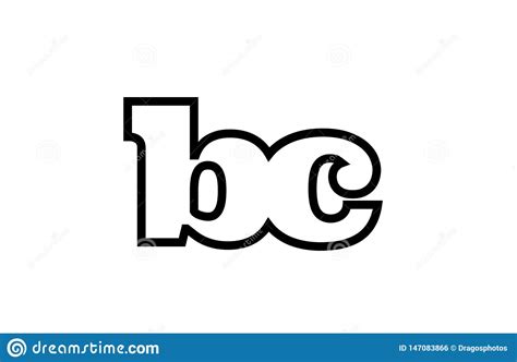 A C Conectado Dise O Blanco Y Negro Del Icono Del Logotipo De La