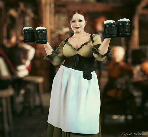 Barmaid by rigelmundo on DeviantArt