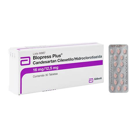 Blopress Plus 16 Mg 12 5 Mg Tabletas Mifarma