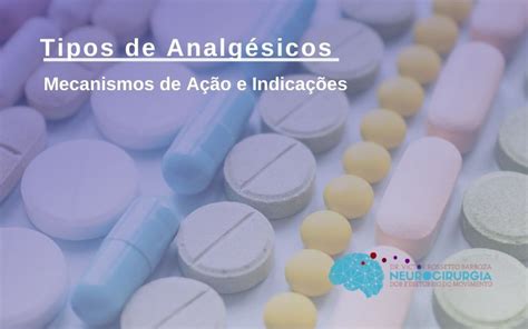 Tipos de Analgésicos Mecanismos de Ação e Indicações