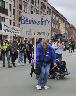 Kiel Großer Protesttag für Rechte von Menschen mit Behinderung BSK