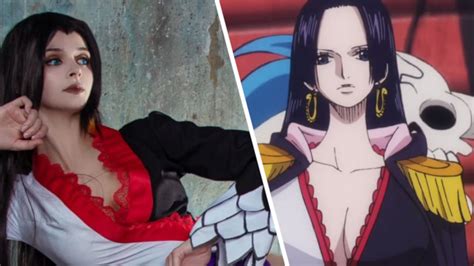 One Piece Modelo Rusa Asombra Con Cosplay De Boa Hancock Tierragamer