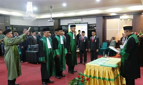 Pelantikan Ketua Pengadilan Agama Ambon Drs Muslim M H Dan Rapat