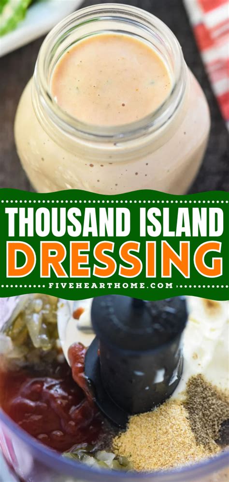 Easy Homemade Thousand Island Dressing Salad Dressing Recipes Homemade Homemade Thousand