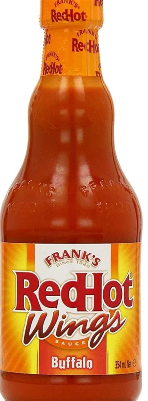 Franks Red Hot Wings Buffalo Sauce 12 Oz 354ml Lazada Singapore