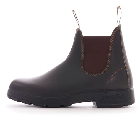 Blundstone Leather Chelsea Boots Stout Brown Blu Stb Lthr Boot