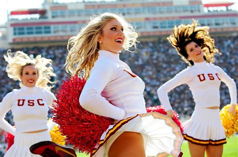 USC SONG GIRLS GREGORY CHANDLER UNIVERSITY OF SOUTHERN CALIFORNIA