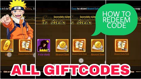 Gift Code Idle Ninja Ultimate Storm All Gift Codes How To Redeem