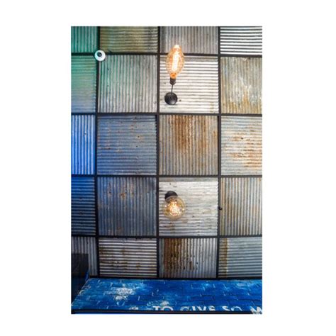 Rustic Barn Tin Tiles Corrugated Tin Ceiling Tiles Dakota Tin