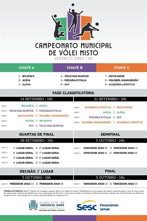 Campeonato Municipal De V Lei Misto Inicia Hoje