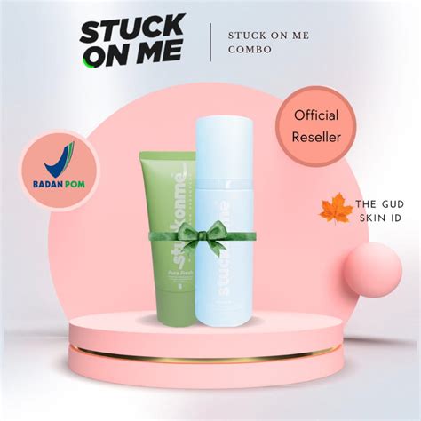 Jual Stuck On Me Paket Combo Multi Use Spray 6 In 1 And Deodorant Paket