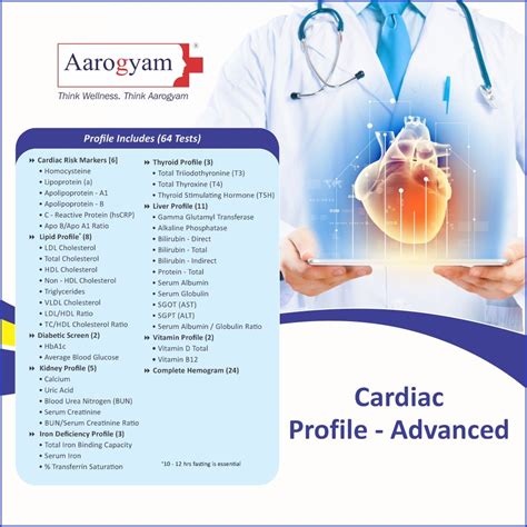 Cardiac Profile Advanced Thyrocare Aarogyam Centre