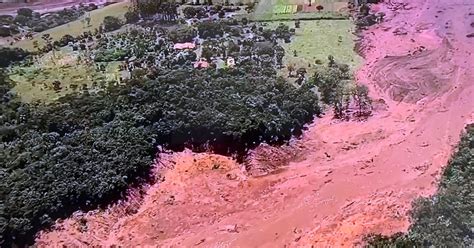 Veja fotos e assista ao vídeo do rompimento da barragem em Brumadinho