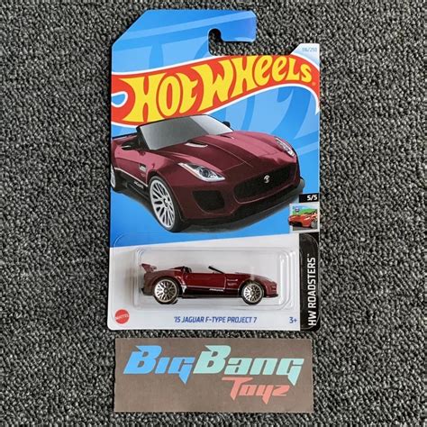 Hot Wheels 15 Jaguar F Type Project 7 Red 116 Mainlines 2024 Case L