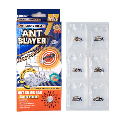 Antslayer 6 Baits Stations Ant Killer Liquid Ant Baits NTUC FairPrice