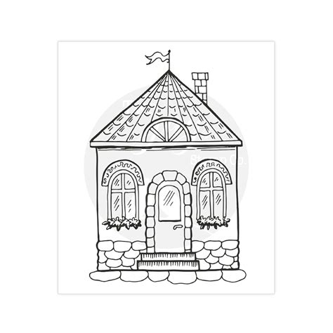 Two Jays Clear Stamps Round House Art Of Craft