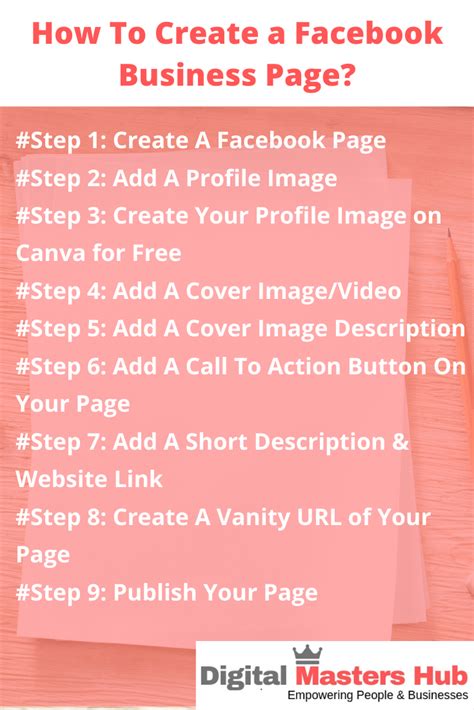 How To Create A Facebook Business Page Step By Step Guide This Article