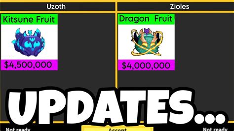 Blox Fruits Kitsune Fruit And Dragon Rework Update Youtube