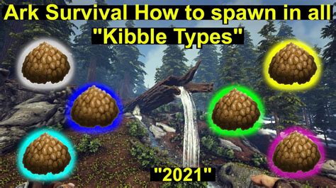 Ark Survival How To Spawn In All Kibble Types Youtube