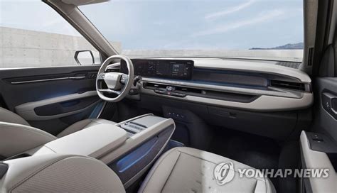 Kia Unveils Ev Suv S Design Yonhap News Agency