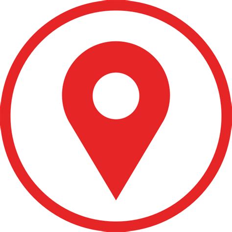 Red location icon | Free SVG