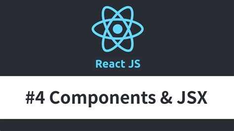 React Js Tutorial Components Jsx Youtube