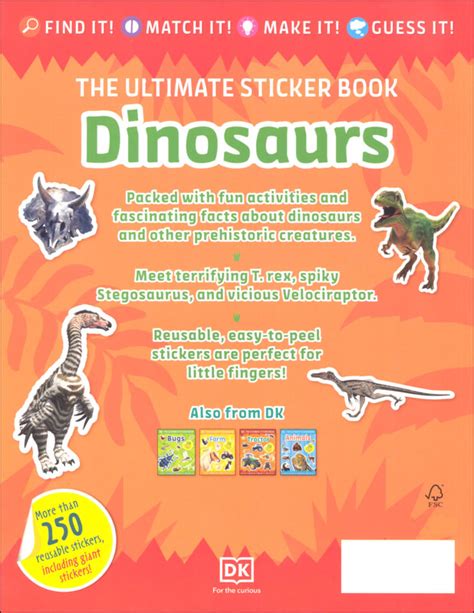 Ultimate Sticker Book: Dinosaurs | Dorling Kindersley | 9780744033212